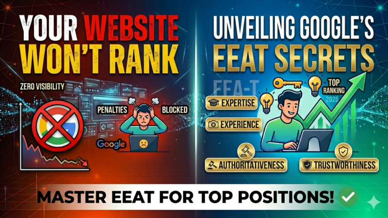 Your Website won’t Rank without EEAT- Unveiling Google’s EEAT Secrets